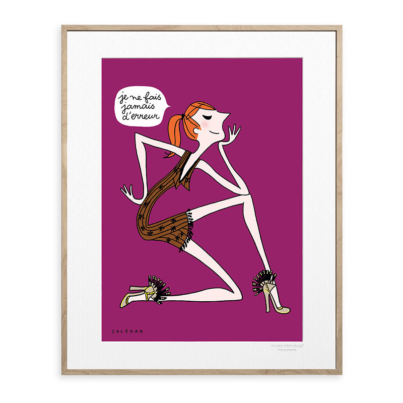 Affiche Soledad - Jamais d'erreur