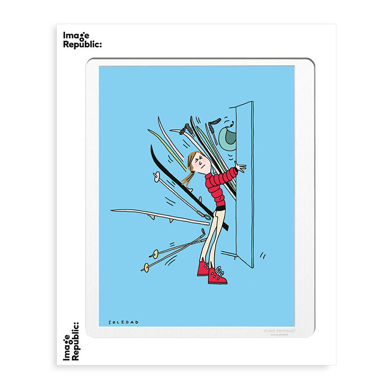 Affiche Soledad - Casier à ski