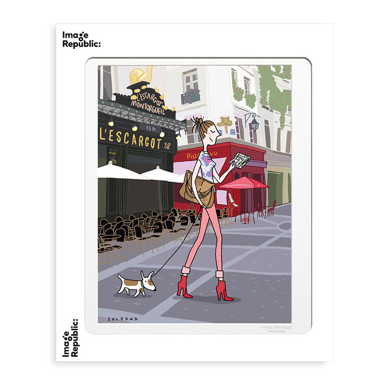 Affiche Soledad - Paris Montorgueil Étienne marcel