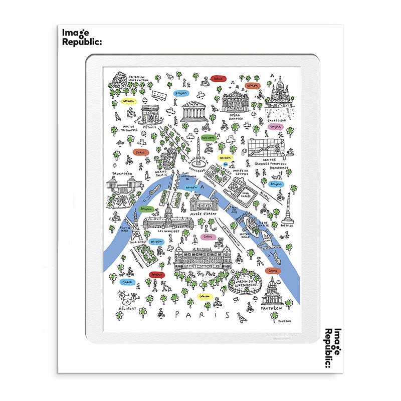 Affiche Soledad - Monuments de Paris