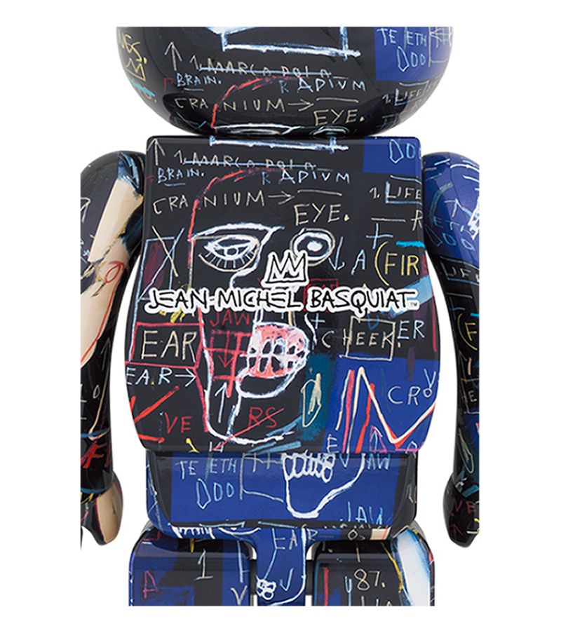 BEARBRICK 1000% JEAN-MICHEL BASQUIAT #7 - H 72 cm