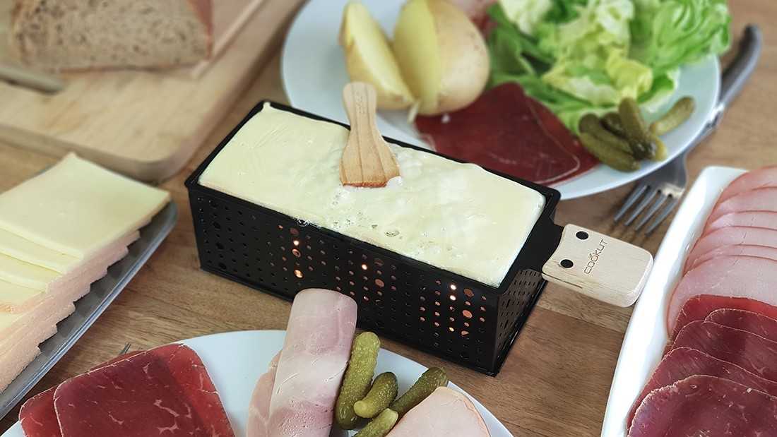 Coffret raclette à la bougie et fondue