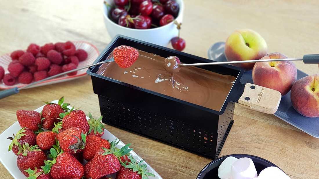 Coffret raclette à la bougie et fondue