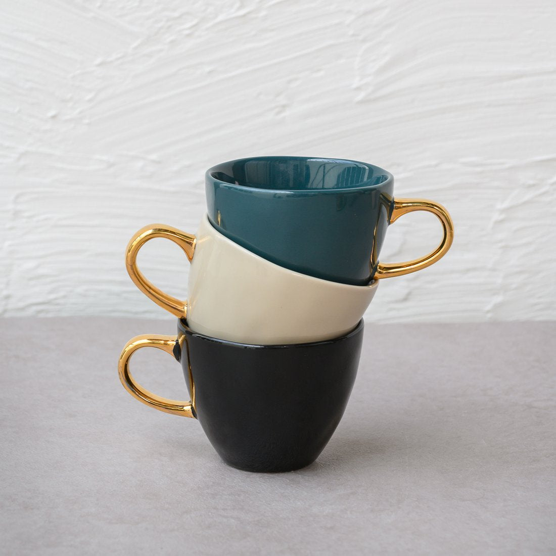Tasse Good Morning coffee ∅ 8 cm - Bleu