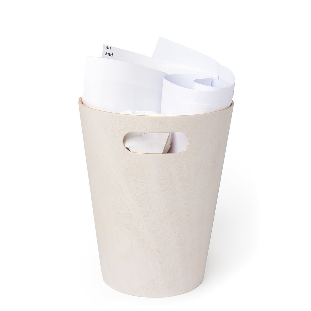CORBEILLE WOODROW - BLANC