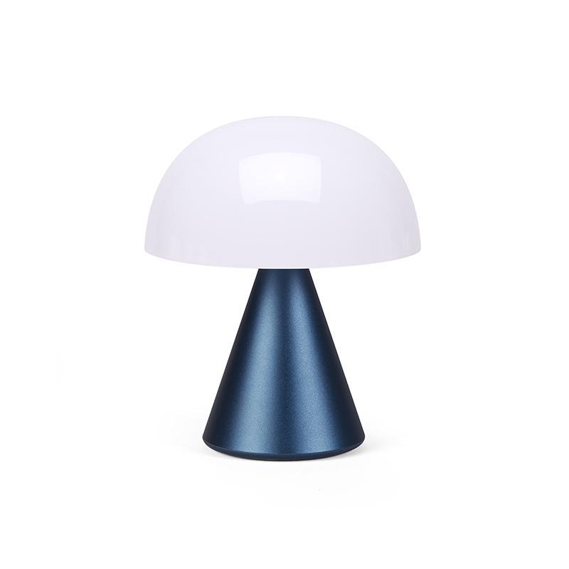 LAMPE LED PORTABLE MINA M 11CM - BLEU FONCE