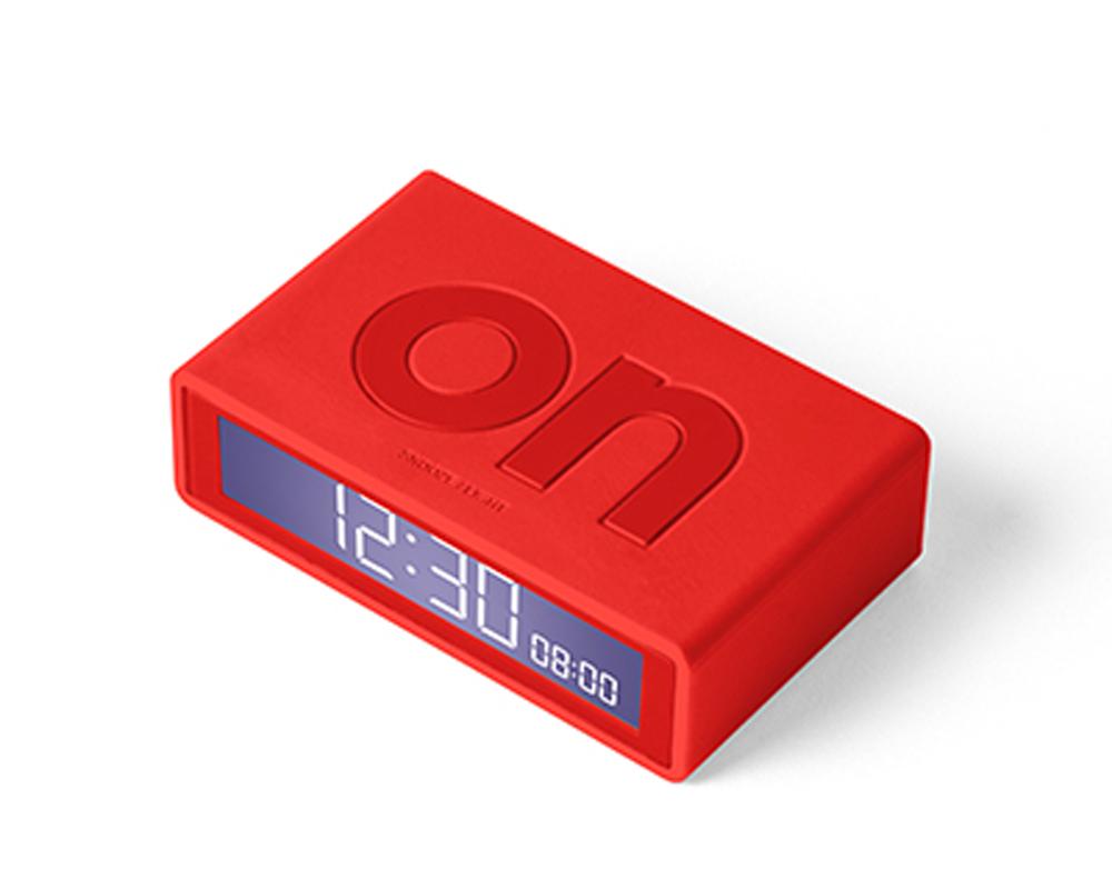 RÉVEIL FLIP+ TRAVEL - ROUGE
