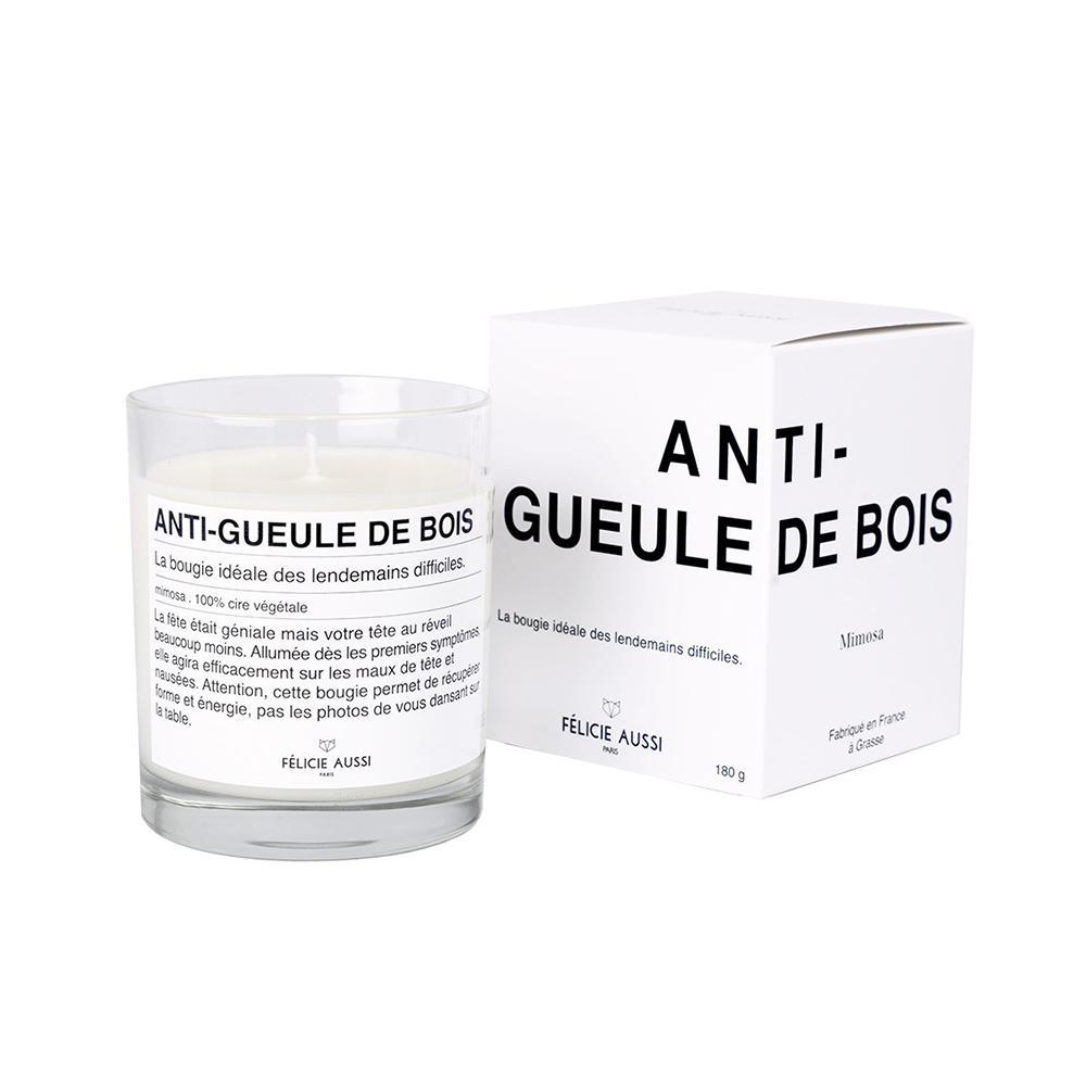 BOUGIE HUMOUR ANTI-GUEULE DE BOIS