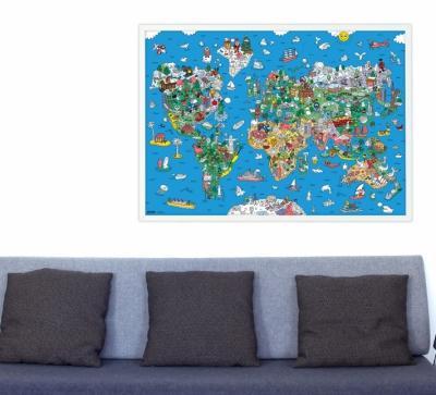POSTER STICKERS - ATLAS