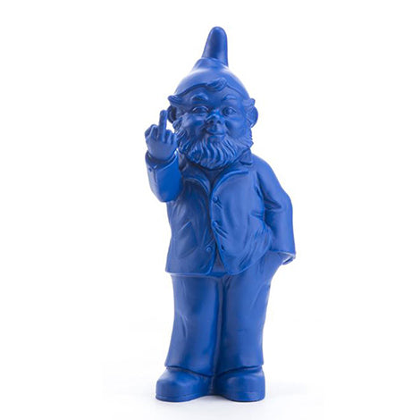 Nain Doigt D'Honneur By Ottmar Hörl - bleu