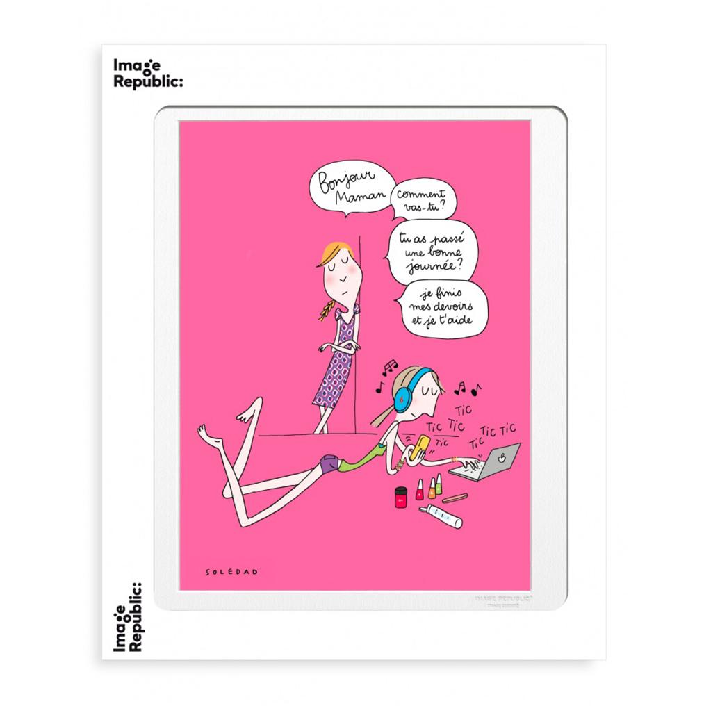 AFFICHE SOLEDAD - BONJOUR MAMAN