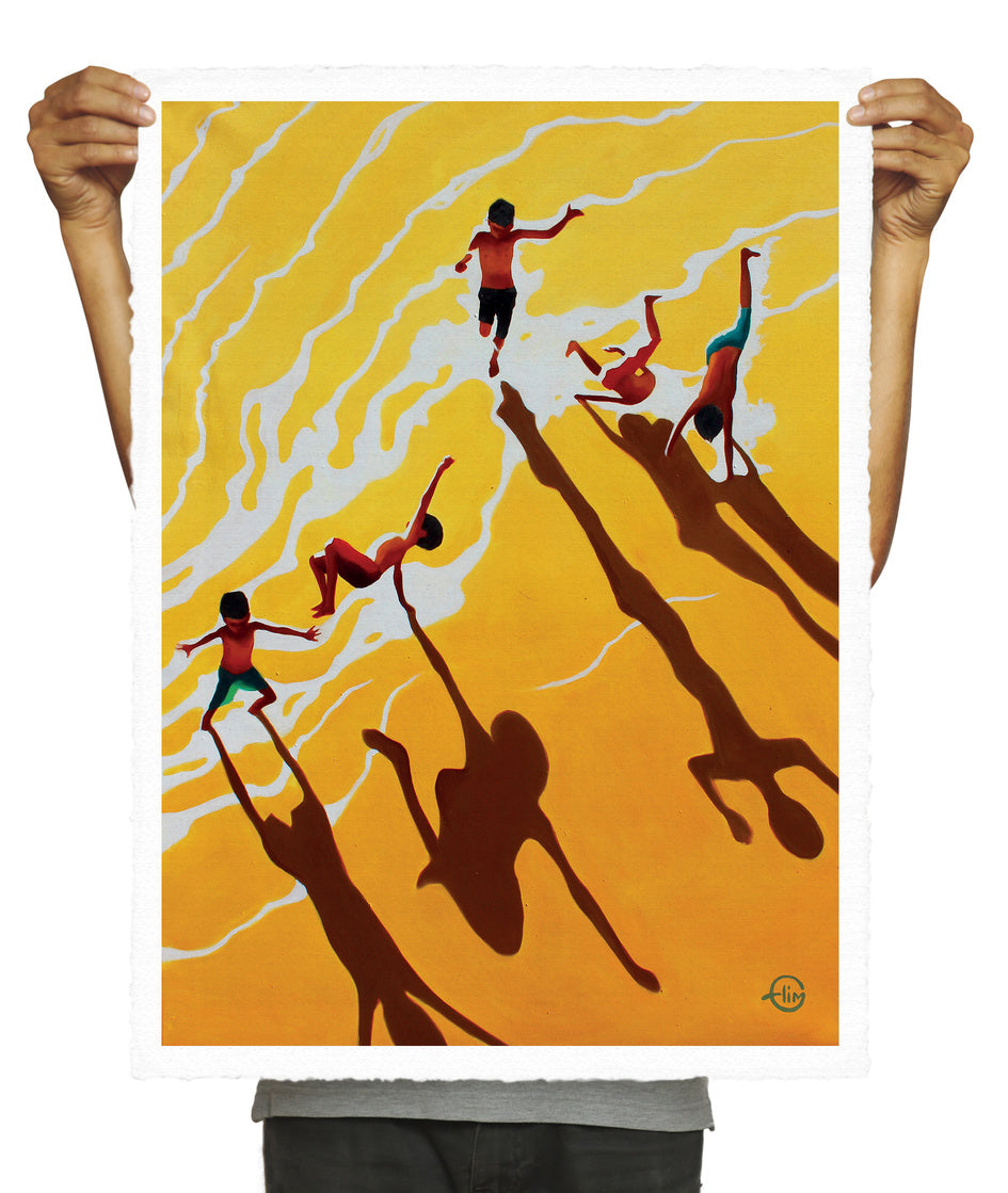 AFFICHE EMILIE ARNOUX - 018 LIGHT CHILDS