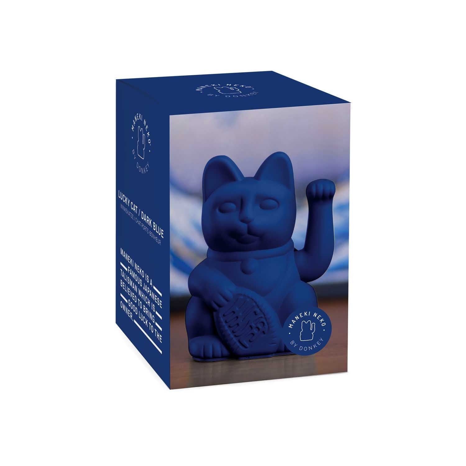 Lucky Cat - bleu marine