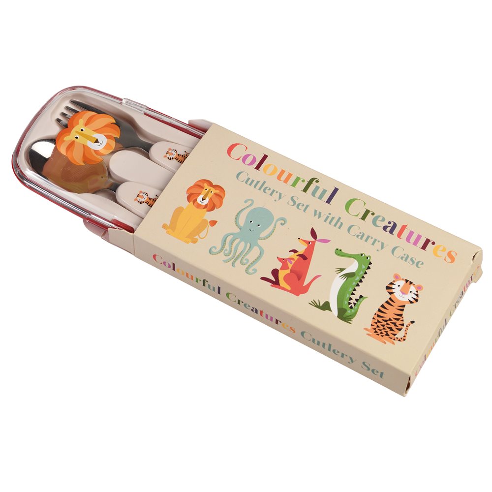 Set de couverts pour enfants - Colorful Creatures