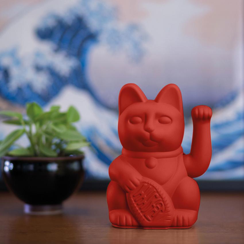 Lucky Cat - rouge