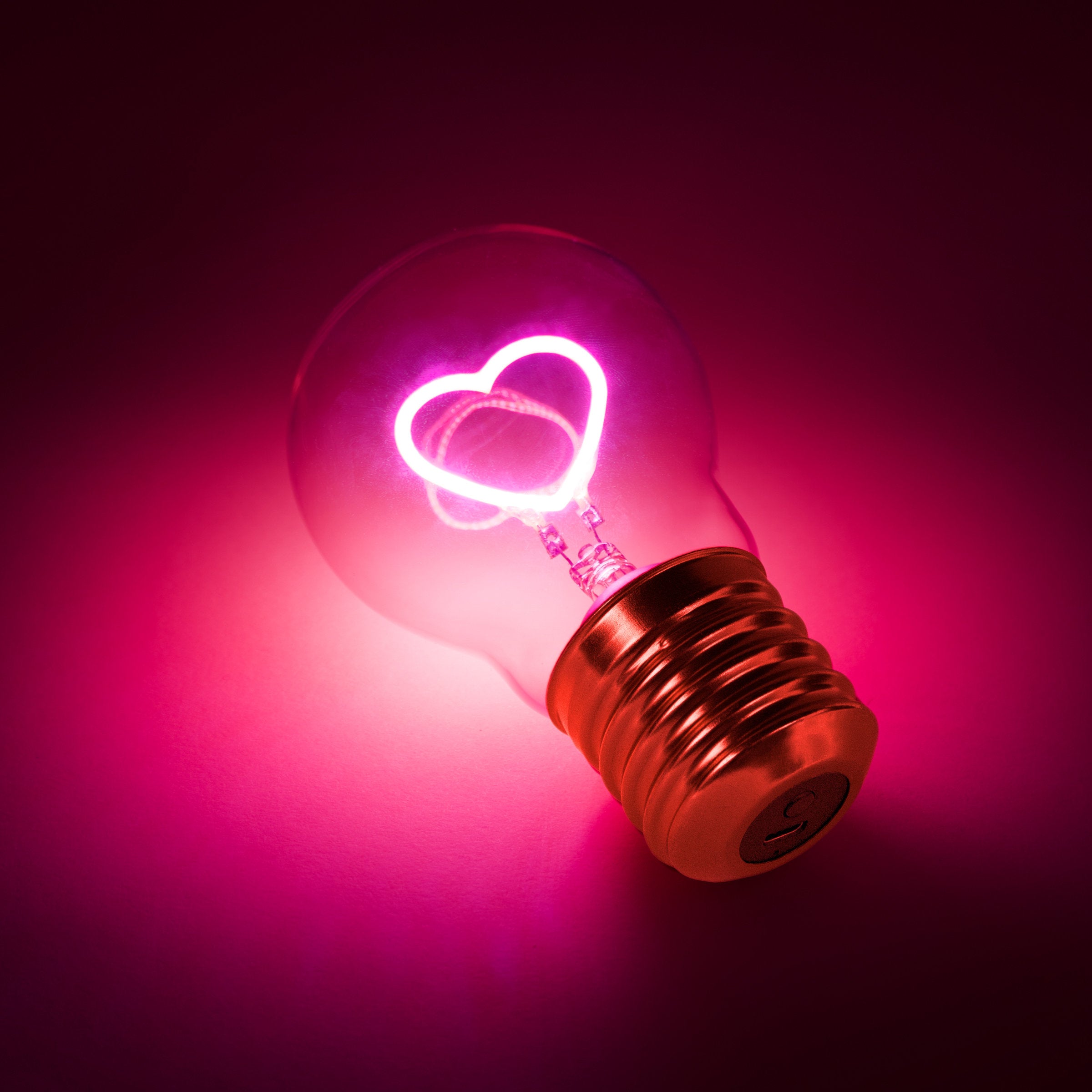 Ampoule sans fil - Coeur