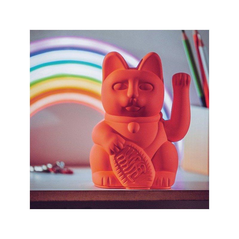 LUCKY CAT - Neon orange