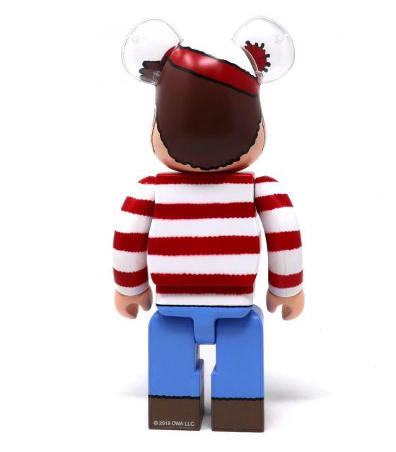 BEARBRICK 1000% OU EST CHARLIE / H 72 cm