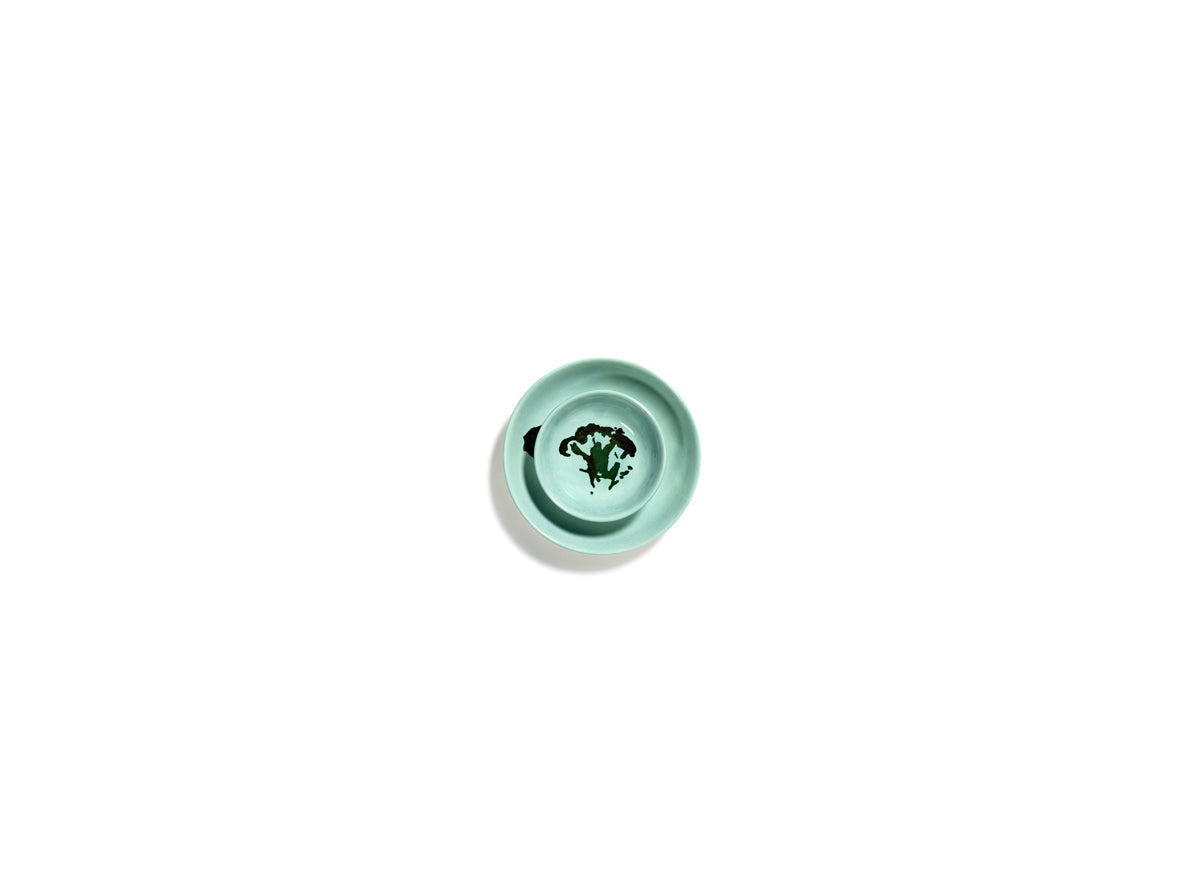 SERAX FEAST PLAT AZURE BROCOLI ∅ 11.5 CM