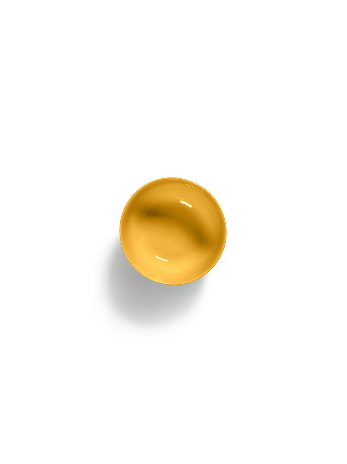 SERAX FEAST Bol yellow Swirl Ø 16 cm