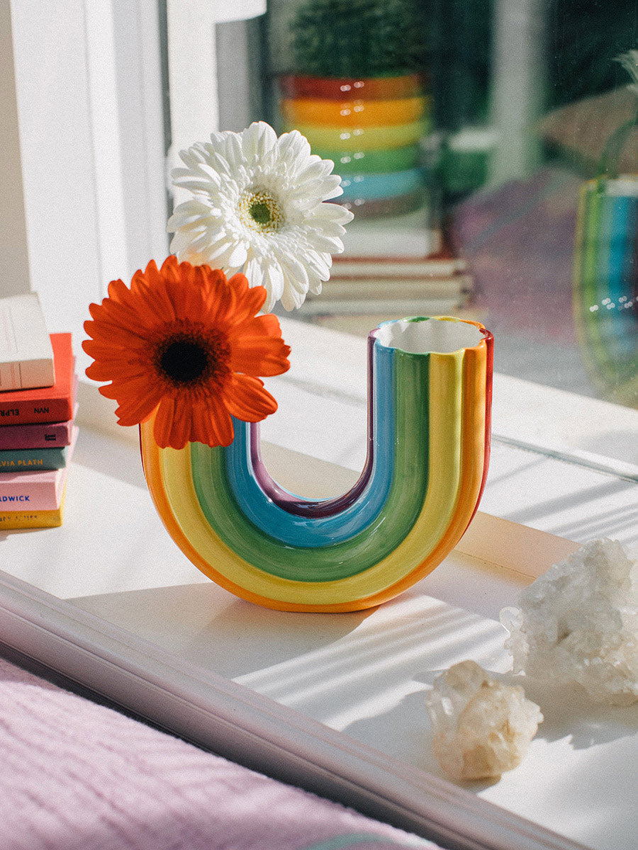 Vase - Arc en ciel