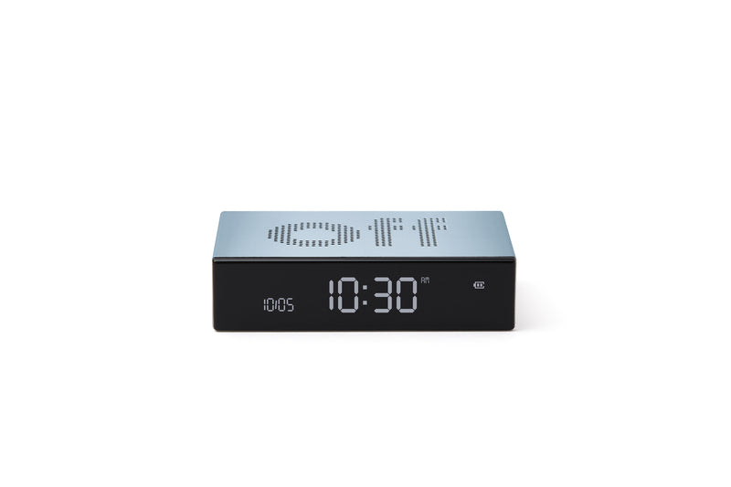 Réveil Lexon Flip premium - Bleu clair