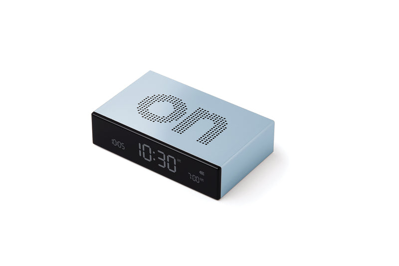 Réveil Lexon Flip premium - Bleu clair