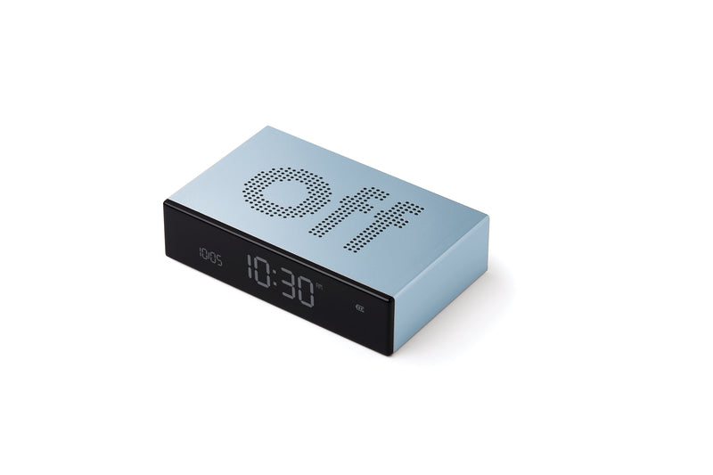 Réveil Lexon Flip premium - Bleu clair