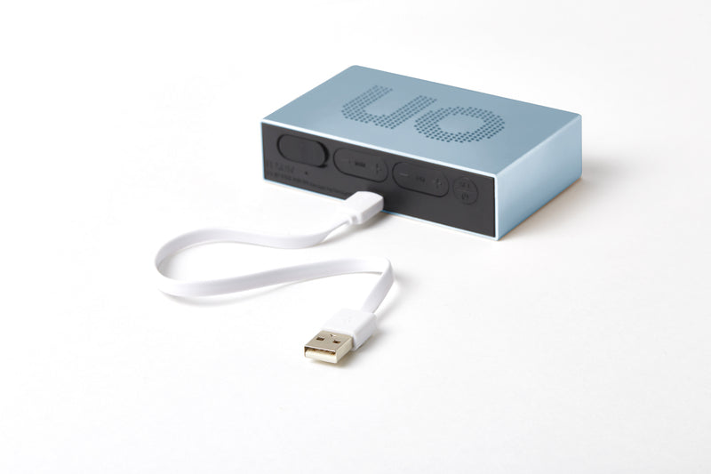 Réveil Lexon Flip premium - Bleu clair