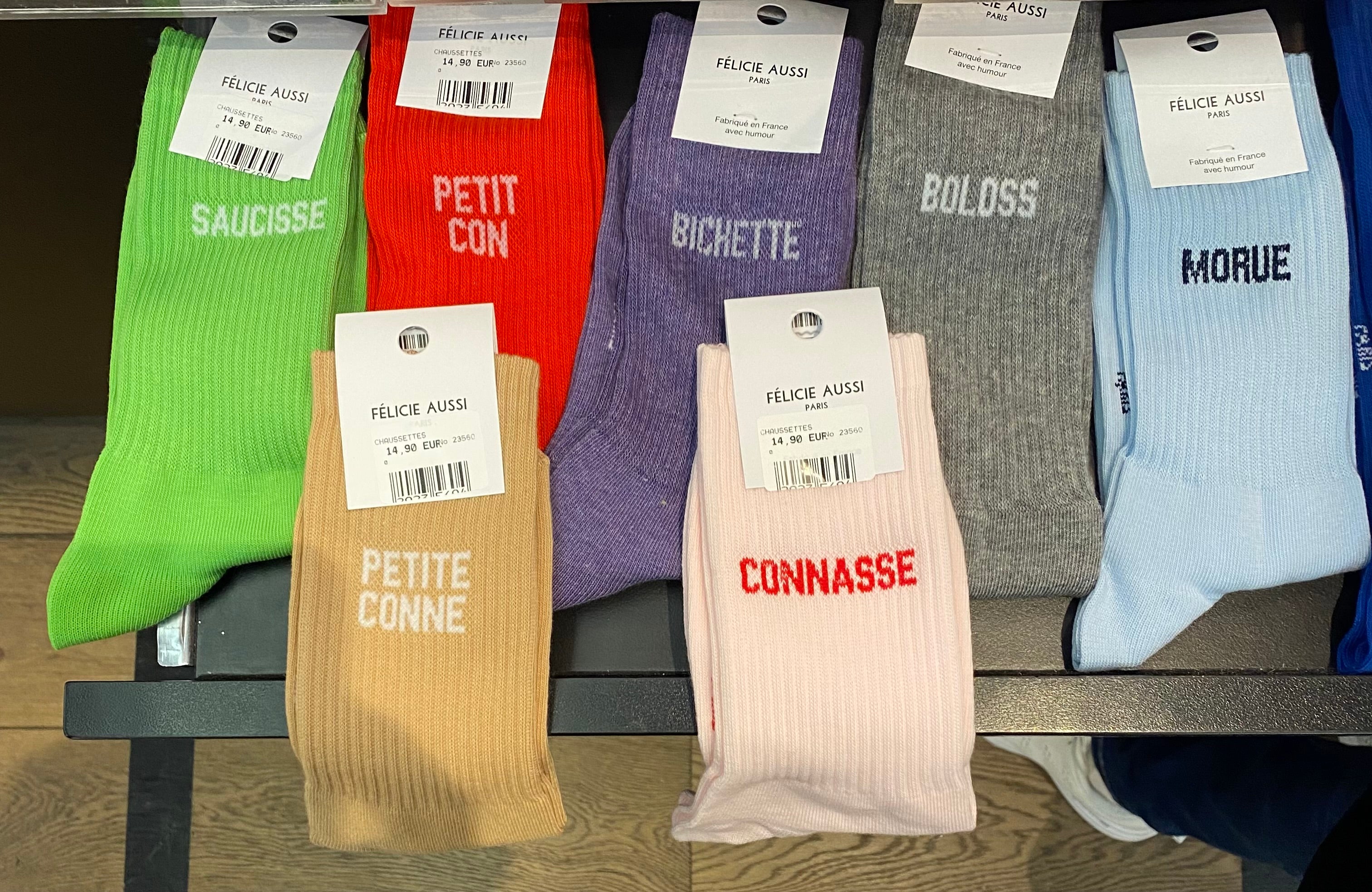 Chaussettes morue bleu 36/40