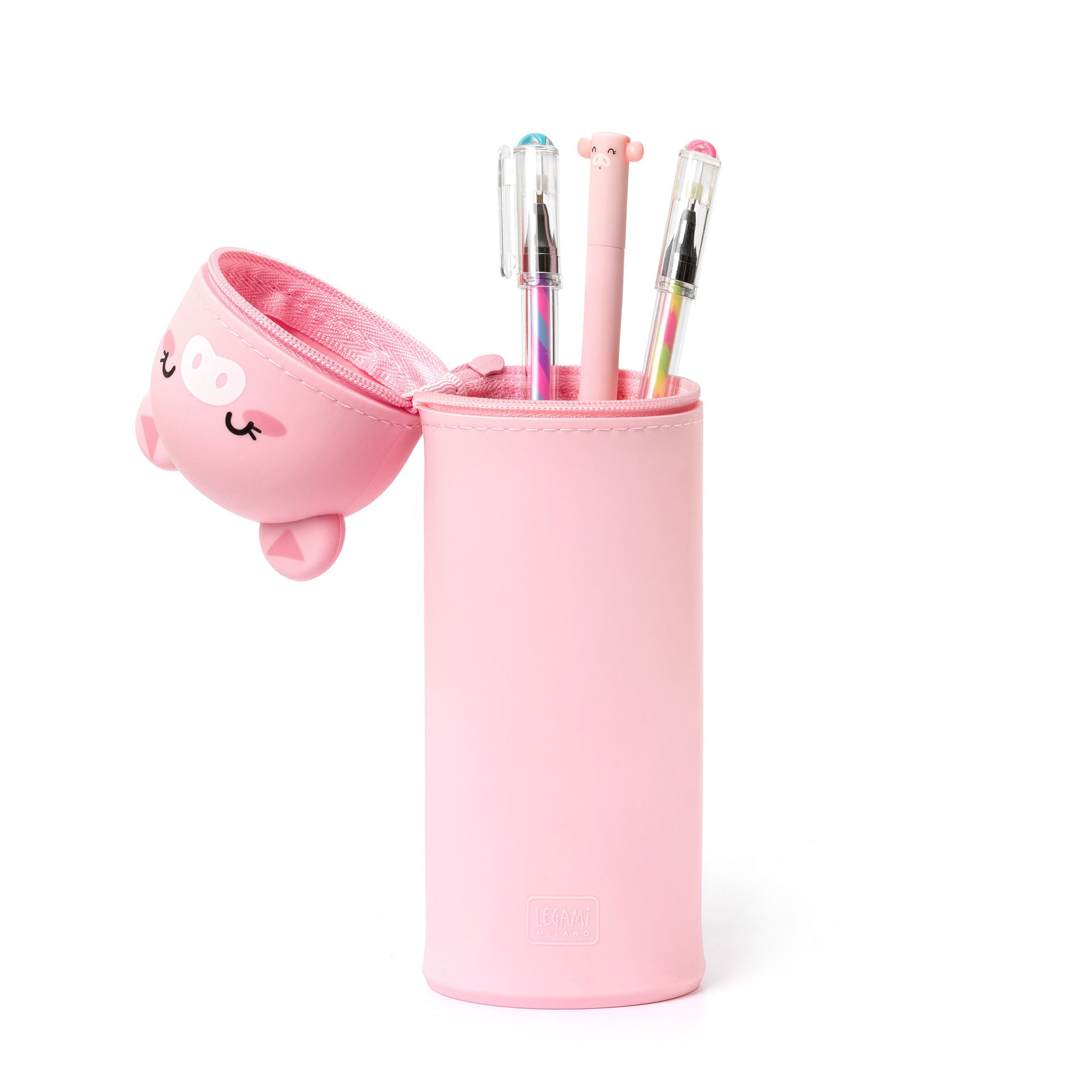 Legami Trousse en silicone 2 en 1 Kawaii