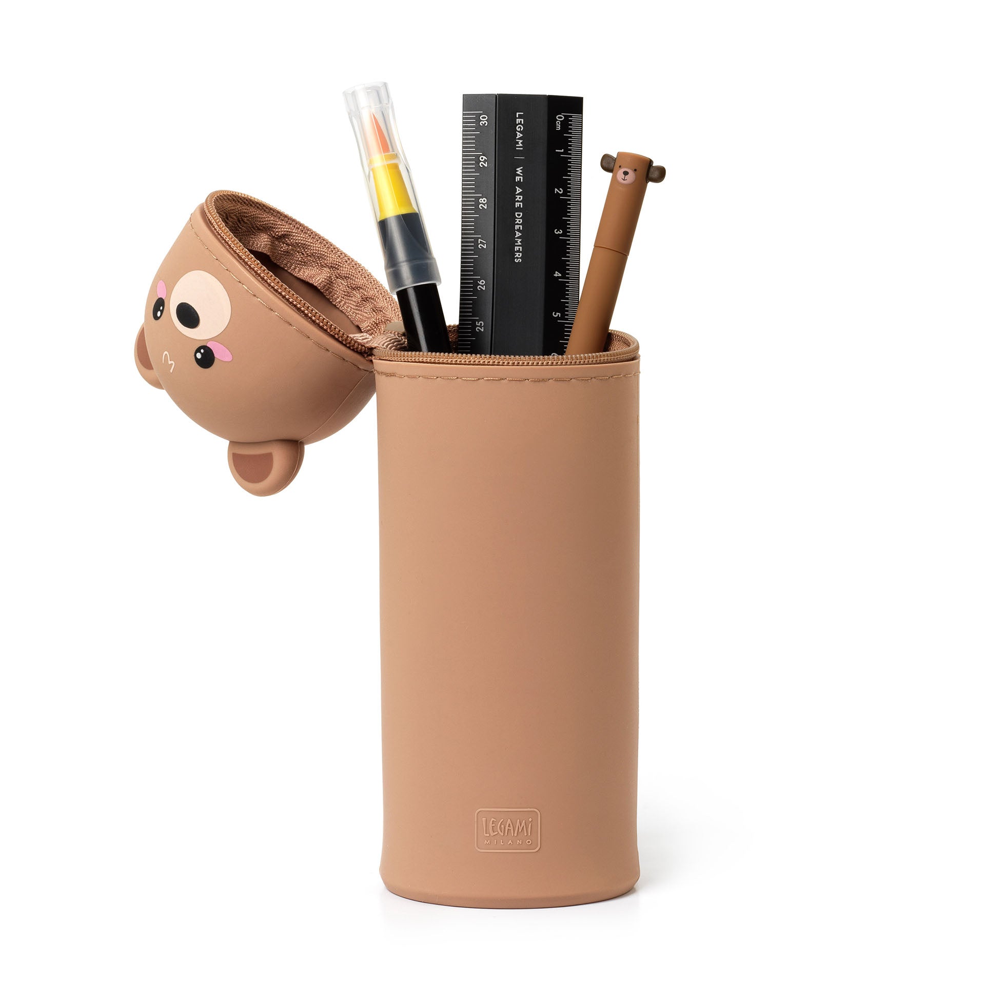 Legami Trousse en silicone 2 en 1 Kawaii
