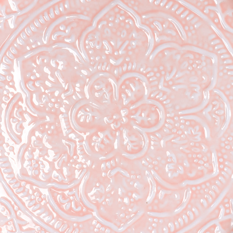 Plateau Berbère Ø 35 cm - rose clair