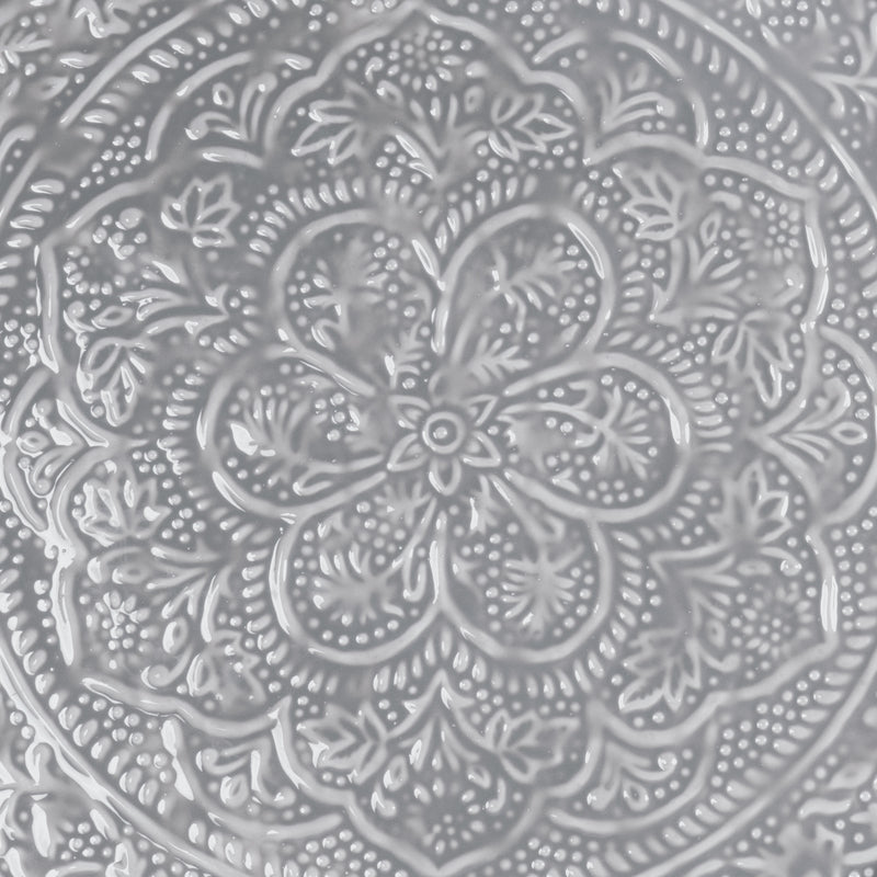 Plateau Berbère Ø 45 cm - gris