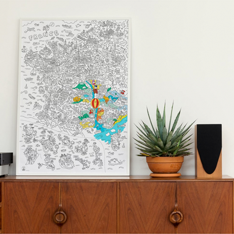 OMY Coloriage géant - Poster France