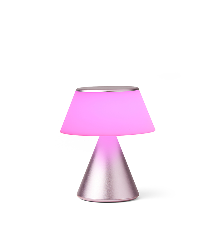 Lampe led portable Luma M 10.8 cm - rose