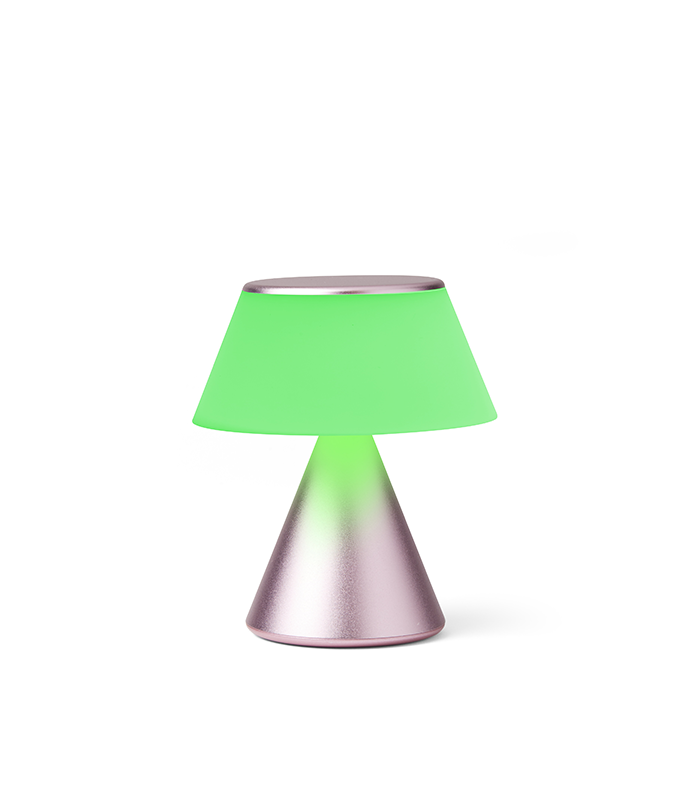 Lampe led portable Luma M 10.8 cm - rose