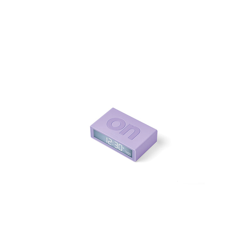 Réveil Flip Mini - lilas