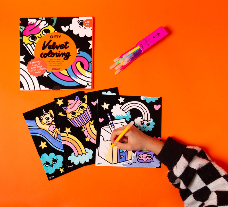 Coloriage OMY velours