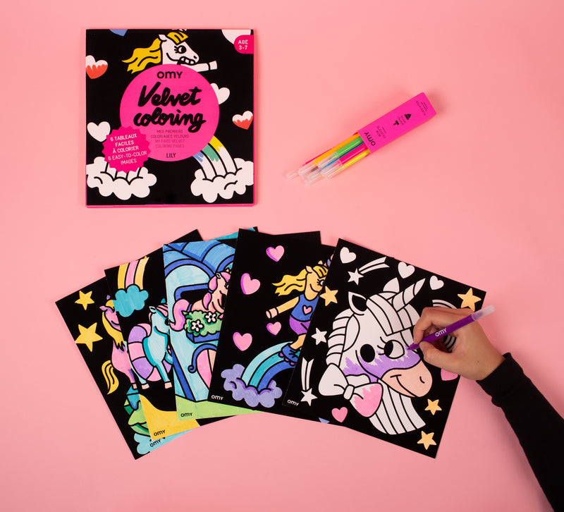 Coloriage OMY velours
