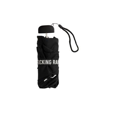 Parapluie de poche Fucking rain