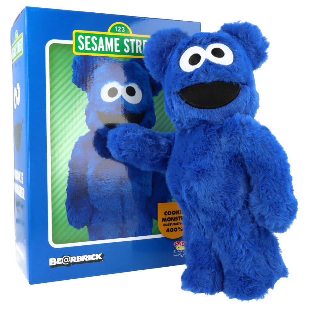 BEARBRICK 1000% COOKIE MONSTER COSTUME - H 70 cm