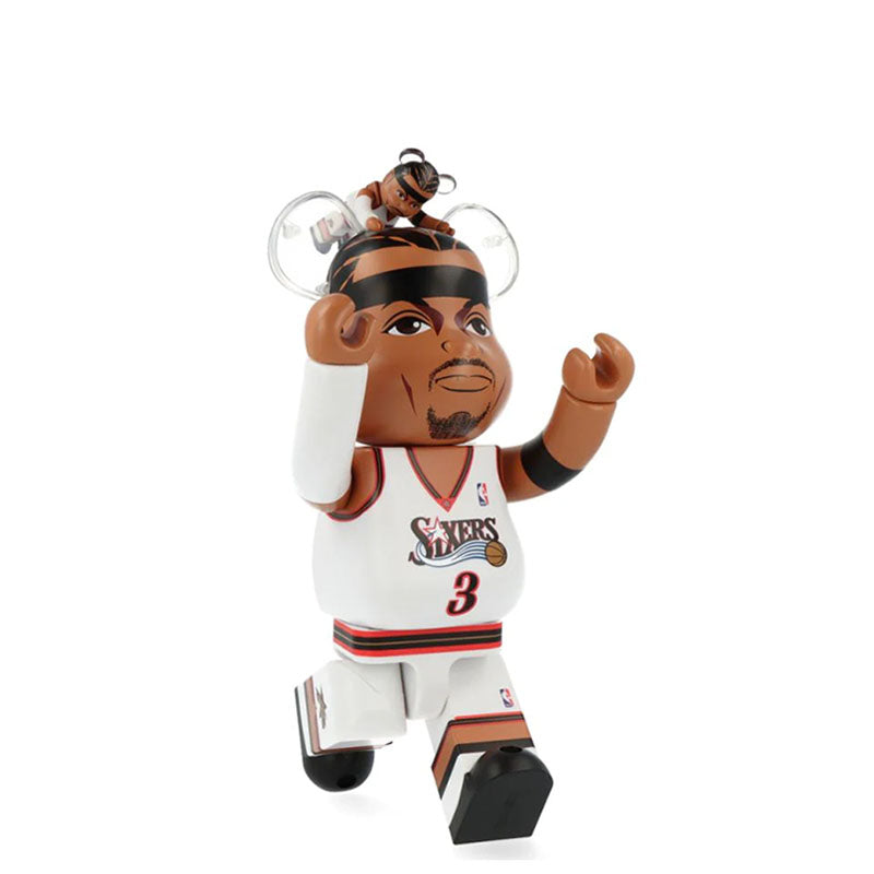 BEARBRICK 400% + 100% ALLEN IVERSON
