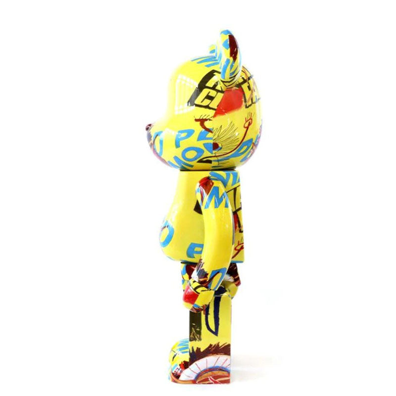 BEARBRICK 1000% WARHOL X BASQUIAT #3 - H 72 cm