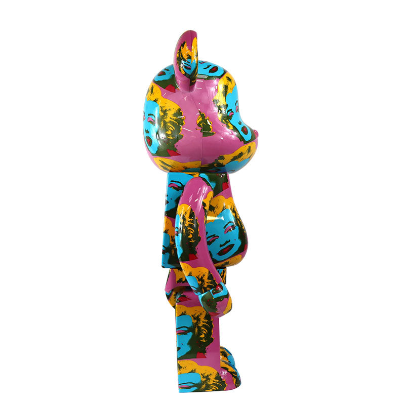 BEARBRICK 1000% MARILYN MONROE x ANDY WARHOL #2 - H 72 cm