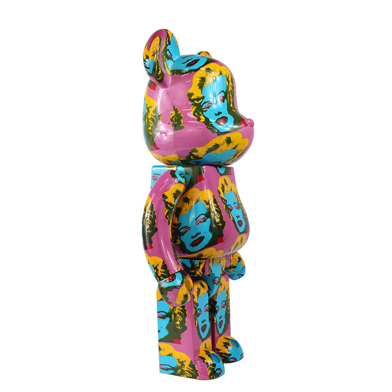 BEARBRICK 1000% MARILYN MONROE x ANDY WARHOL #2 - H 72 cm