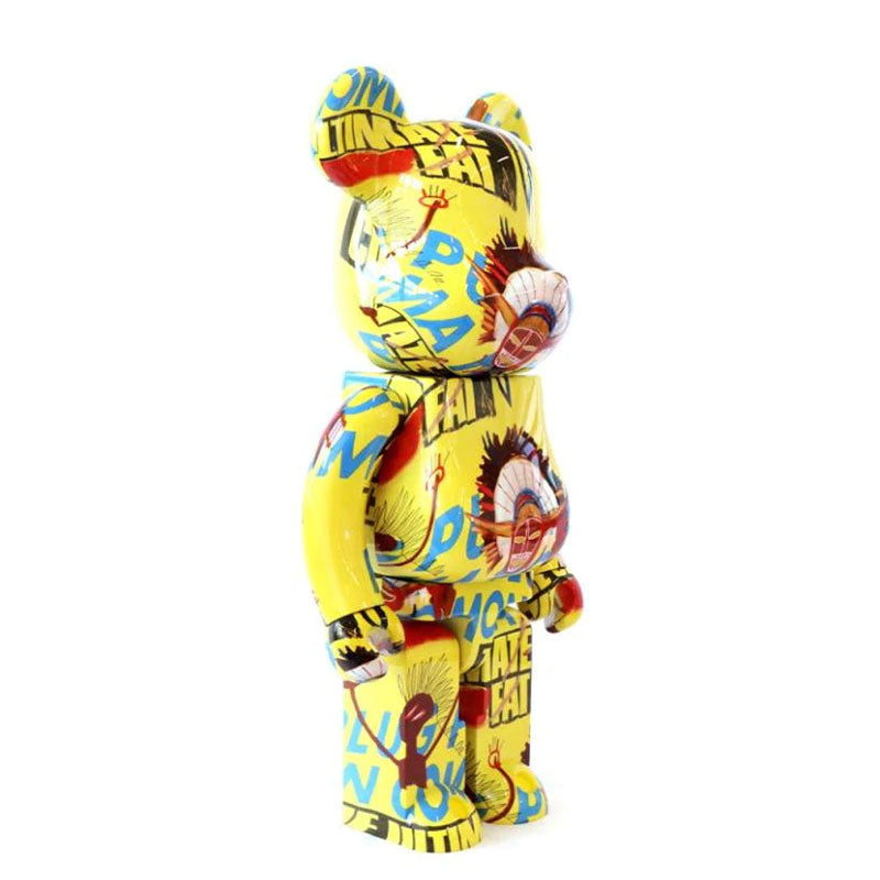 BEARBRICK 1000% WARHOL X BASQUIAT #3 - H 72 cm