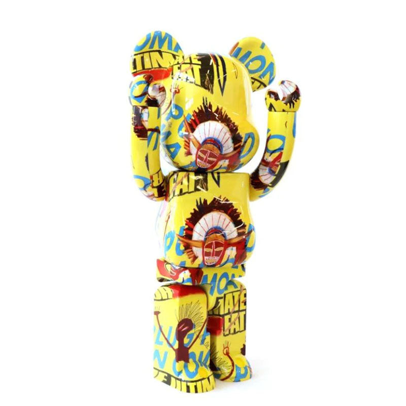 BEARBRICK 1000% WARHOL X BASQUIAT #3 - H 72 cm