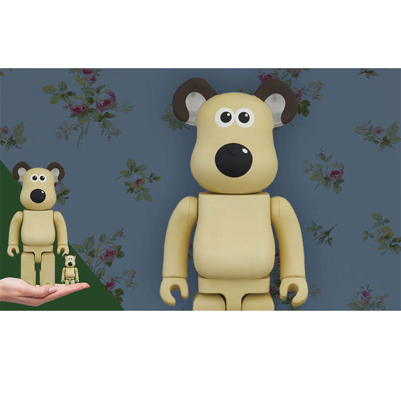 BEARBRICK 400% + 100% GROMIT