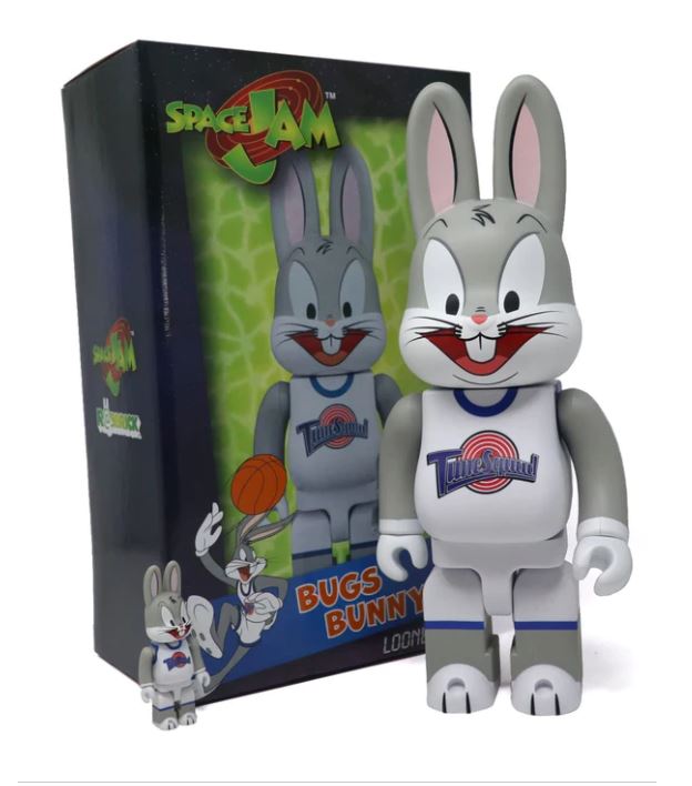 Rabbrick 400%+100% Bugs Bunny - H 28cm + 7 cm